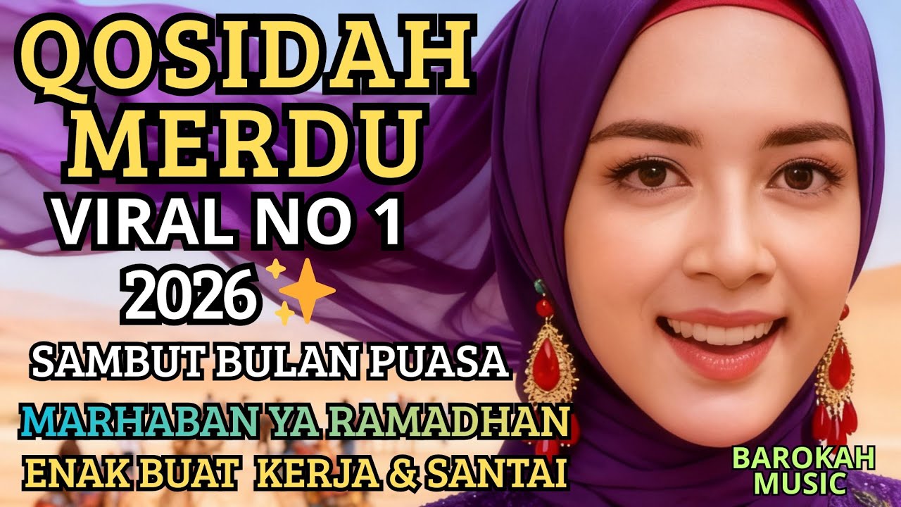 KOLEKSI TERMAHALL QASIDAH GAMBUS MERDU✨️BIKIN ADEM VIRALL PENYEJUK HATI /MUSIK TEMAN PUASA RAMADHAN 