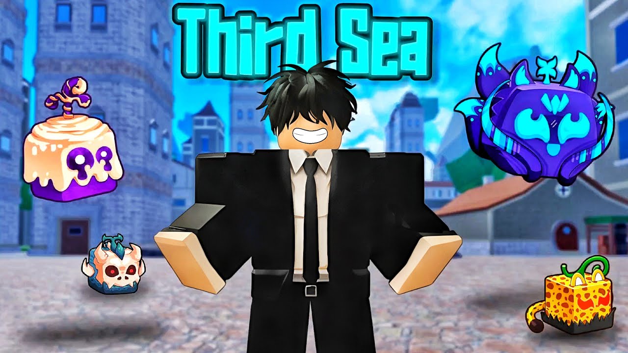 ကျွန်တော် Bloxfruits ထဲမှာ Sea 3 ကိုရောက်သွားခဲ့ပြီ | Third sea in Bloxfruits ( Roblox )
