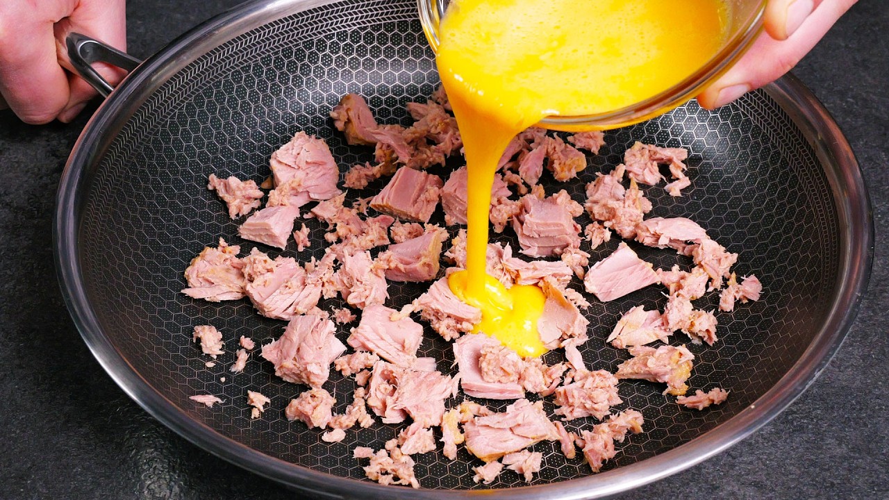 Dieses Thunfisch-Ei-Rezept koche ich ständig! Schnell gemacht und perfekt für jeden Tag!