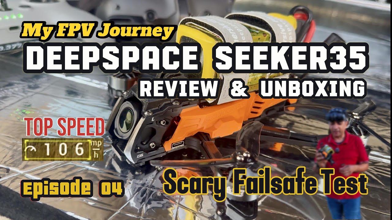 Обзор Seeker35: мой новый 3,5-дюймовый FPV-аппарат, первый полёт! Фристайл — тест на безопасность