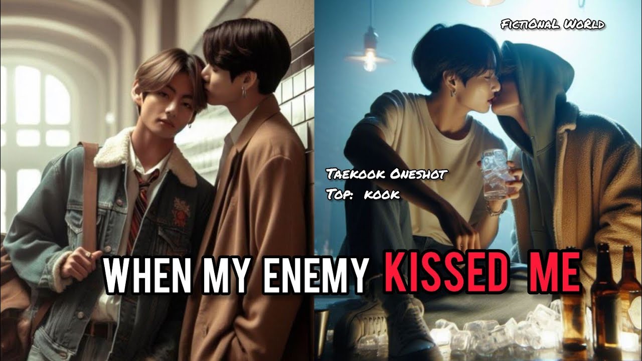 Taekook Oneshot|| When My Enemy Kissed Me  || Taekook Oneshot || Top kook || Taekook FF|| Vkook FF