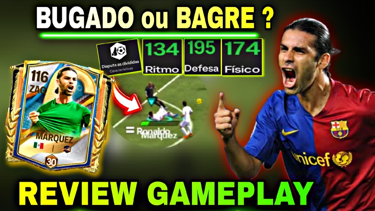 COMPREI Rafael MÁRQUEZ do evento CAPITÃES 🔥 Rafael MÁRQUEZ 116 review gameplay FC mobile 25!