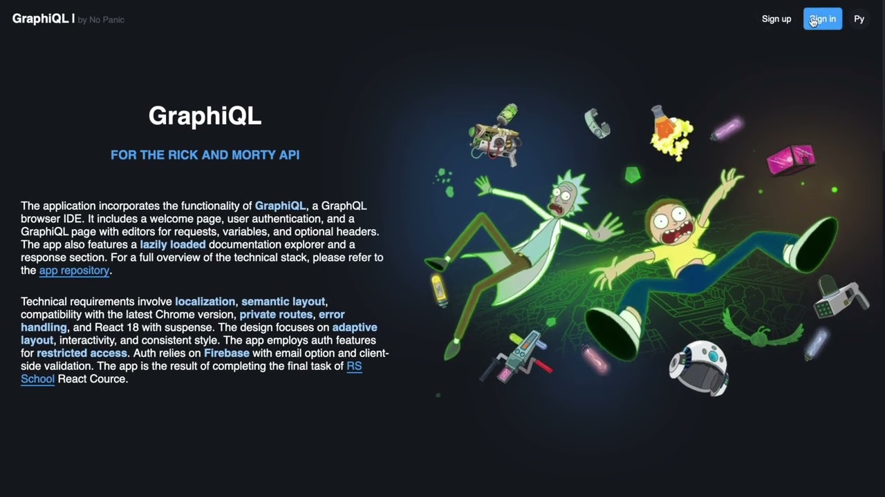 GraphiQL by No Panic  HD 1080p