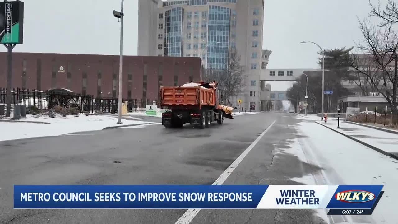 Metro council looks to improve Louisville's snow response