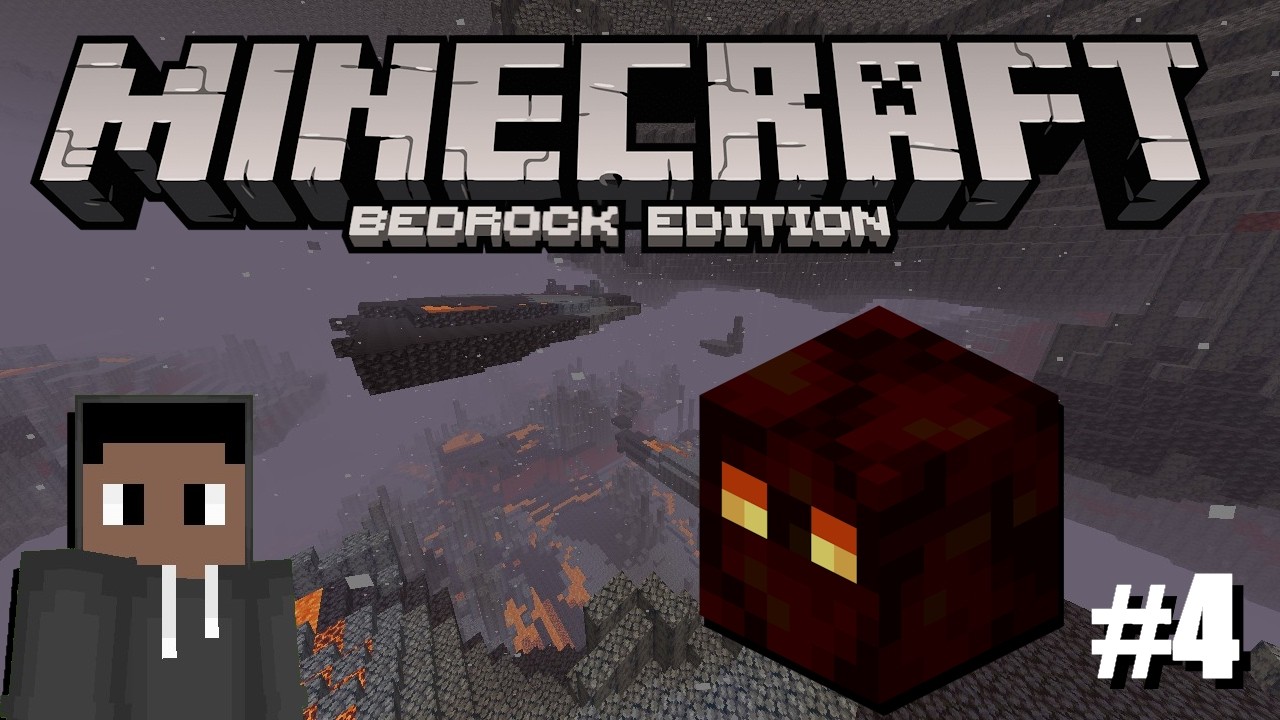 EU ODEIO O NETHER!!! - Minecraft Bedrock EP. 4