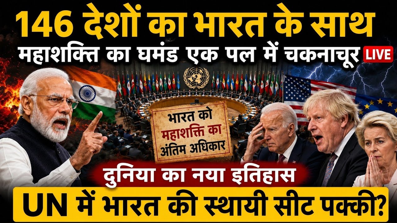 146 Countries Back India? | The Global Power Shift That Has The World Watching | UNSC Explained..!!