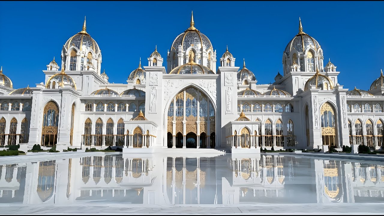 Seven Crystal Palaces — A Silent Journey Through Light and Space
