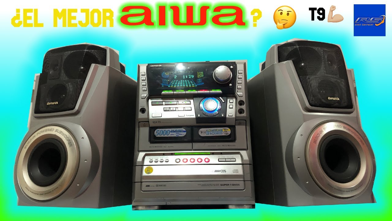 AIWA T9😍💪🏼 El Equipo CASI perfecto...🤨 (RetroReview + Demo de sonido)