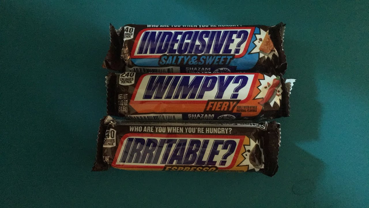 Snickers Fiery, Snickers Espresso and Snickers Salty & Sweet Review