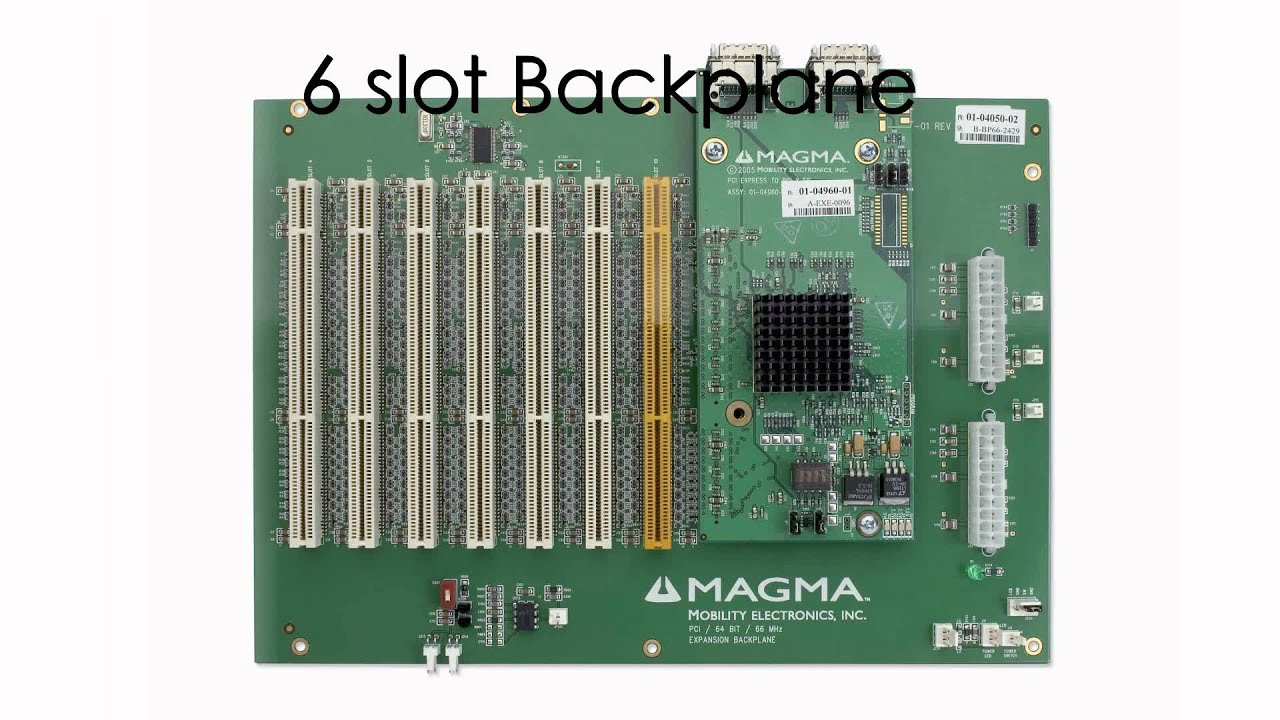 Magma PCI Expansion Backplanes and Board Sets