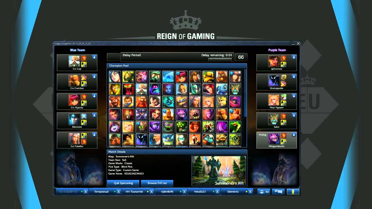 RoG Int. Invitational - Curse vs. Epik game 1 part 1