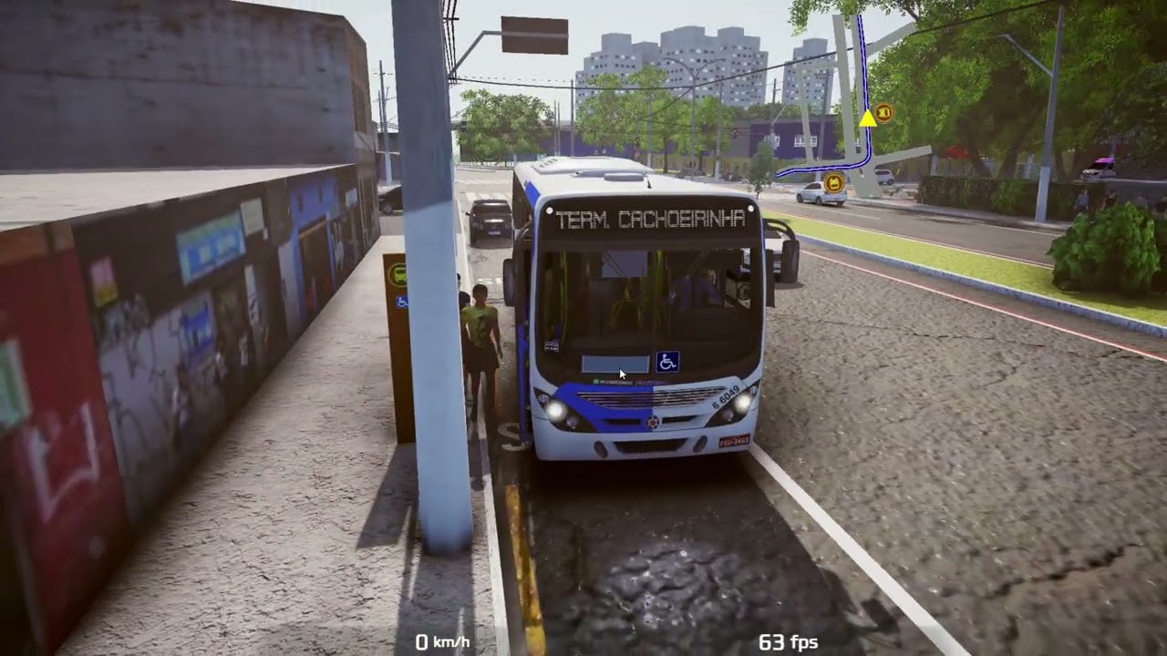 TORINO 2007 FAZENDO HORÁRIO NA LINHA 9006-10 - MAPA CCS ZONA NORTE DE SP | PROTON BUS SIMULATOR