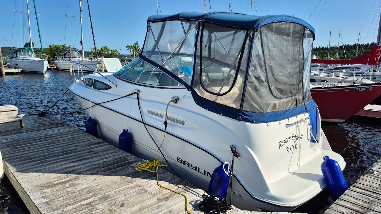 Bayliner Ciera 2450 Is In The Water!