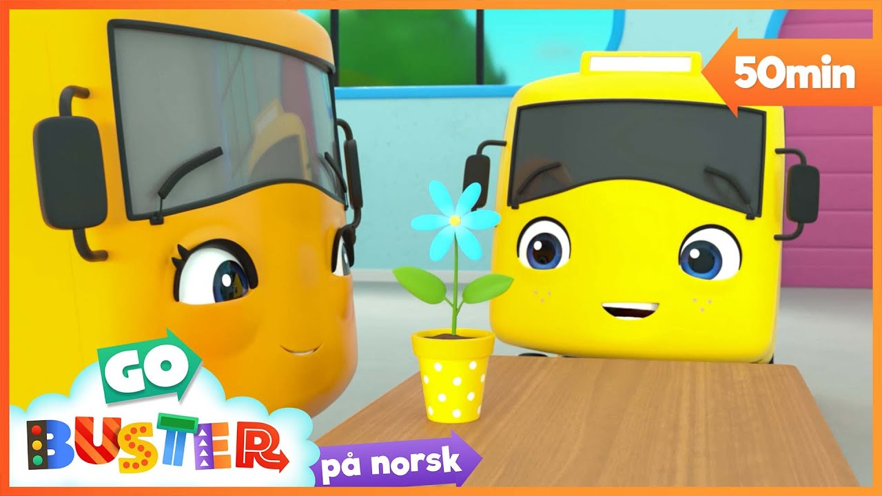 Buster later som han er syk｜Go Buster Norsk｜Tegnefilmer for barn