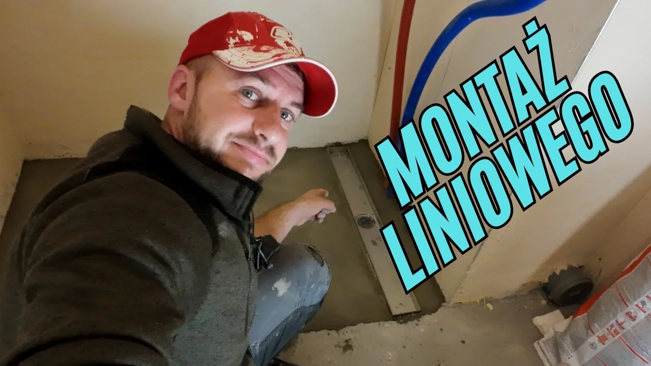Jak zamontować odpływ liniowy