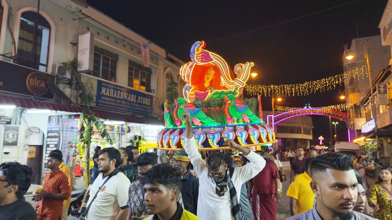 Thaipusam Ipoh 2026 | Seashell Themed Kavadi | Devotee in Dancing to Urumi Melam | 31 January