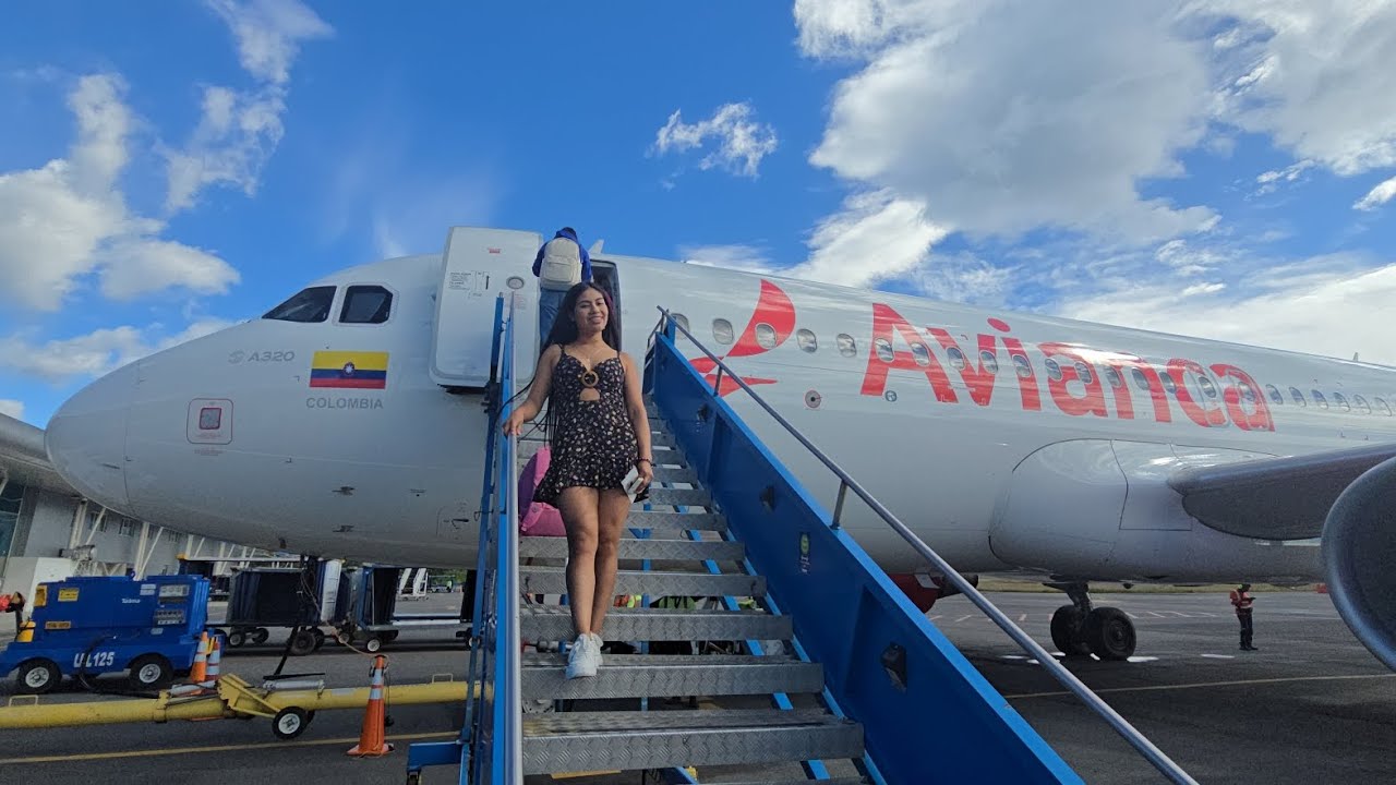 Así se siente Volar en avión, Aeropuerto Antonio Nariño Pasto hasta el Aeropuerto el Dorado Bogota
