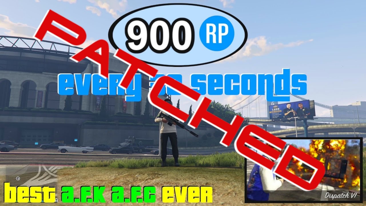 Super Fast Rank Up RP Farming SOLO GTA 5 Online Exploit