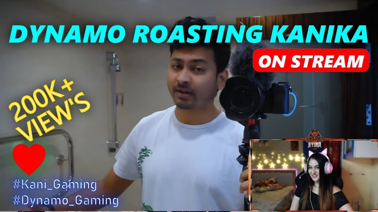 DYNAMO👑 Roasted KANIKA💘 on stream | Reaction of Kani on Dyno Vlogs | Hydra 🔥🔥🔥