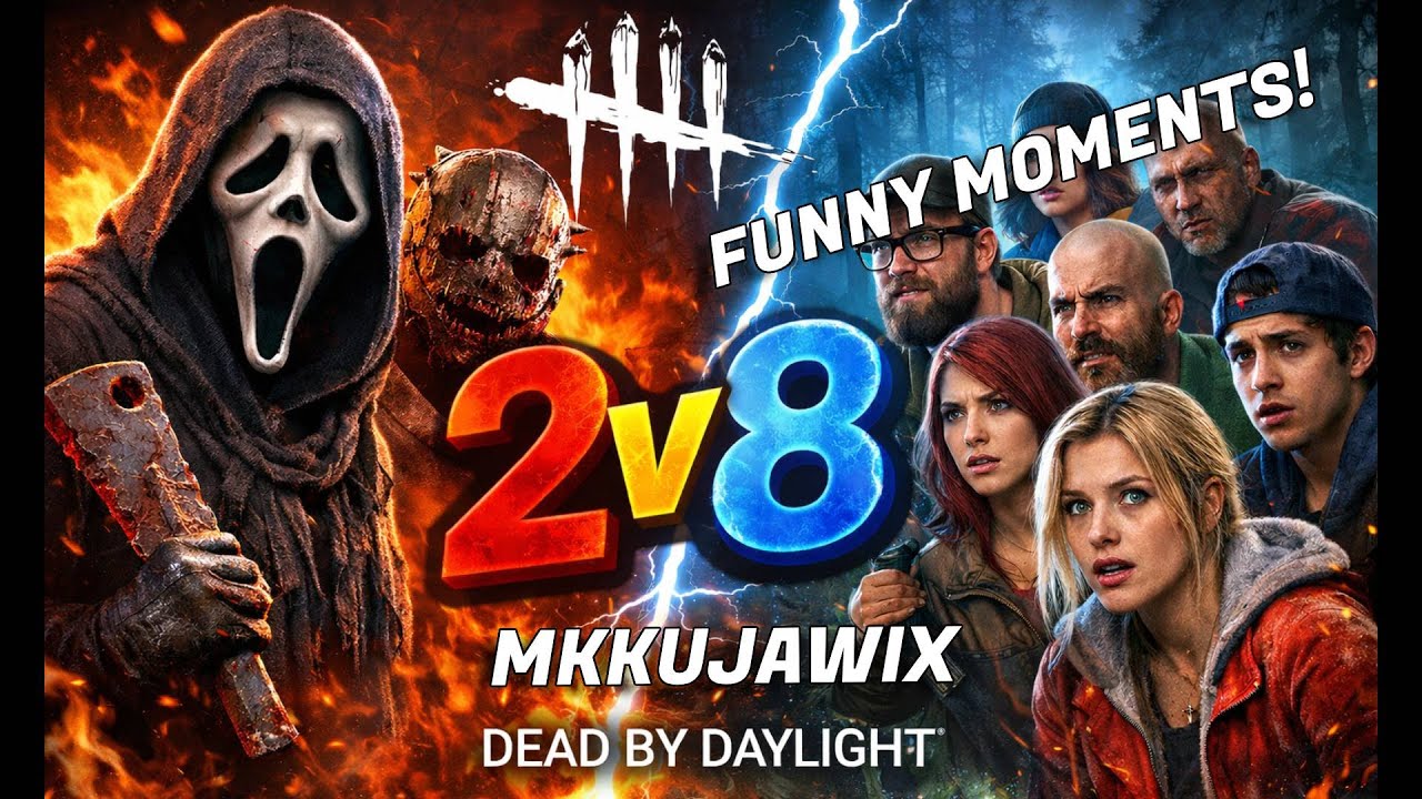 Funny moments! - Dead By Daylight - 2vs8