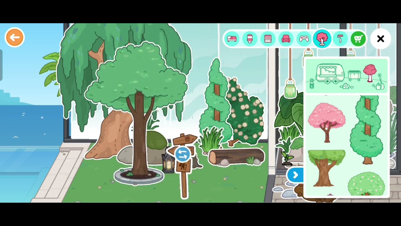 🌴 My Cozy Seaside Forest Home | Toca Boca World 🐚🌿. 