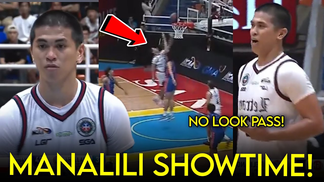 NAGHALIMAW SI MANALILI! Back2Back No Look Pass!, Panis ang Dalawang Kalaban!, Pinaglaruan Bantay!