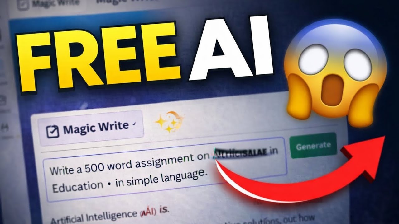 Ye 1 FREE AI Website Students ka Assignment 5 Min me Bana Deti Hai 😱|#aiforstudents #aitools #ai 