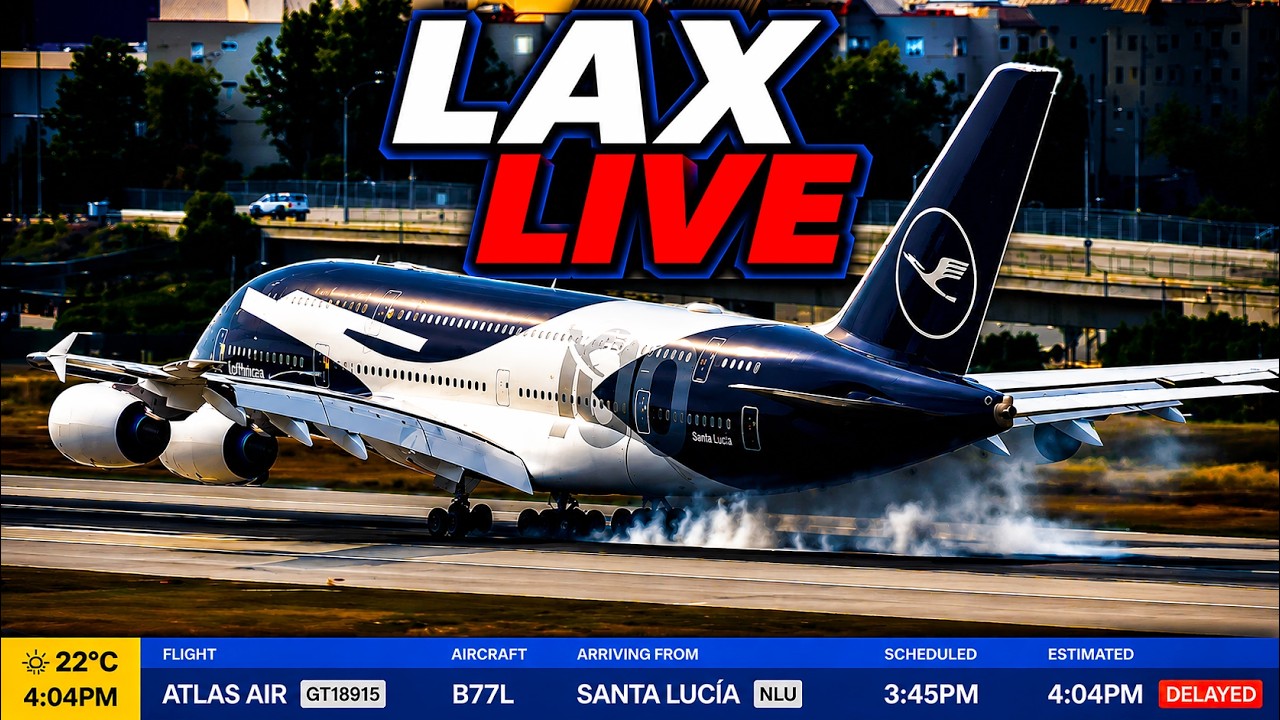 🔴LIVE LOS ANGELES (LAX) AIRPORT ACTION! (March 27th, 2026)