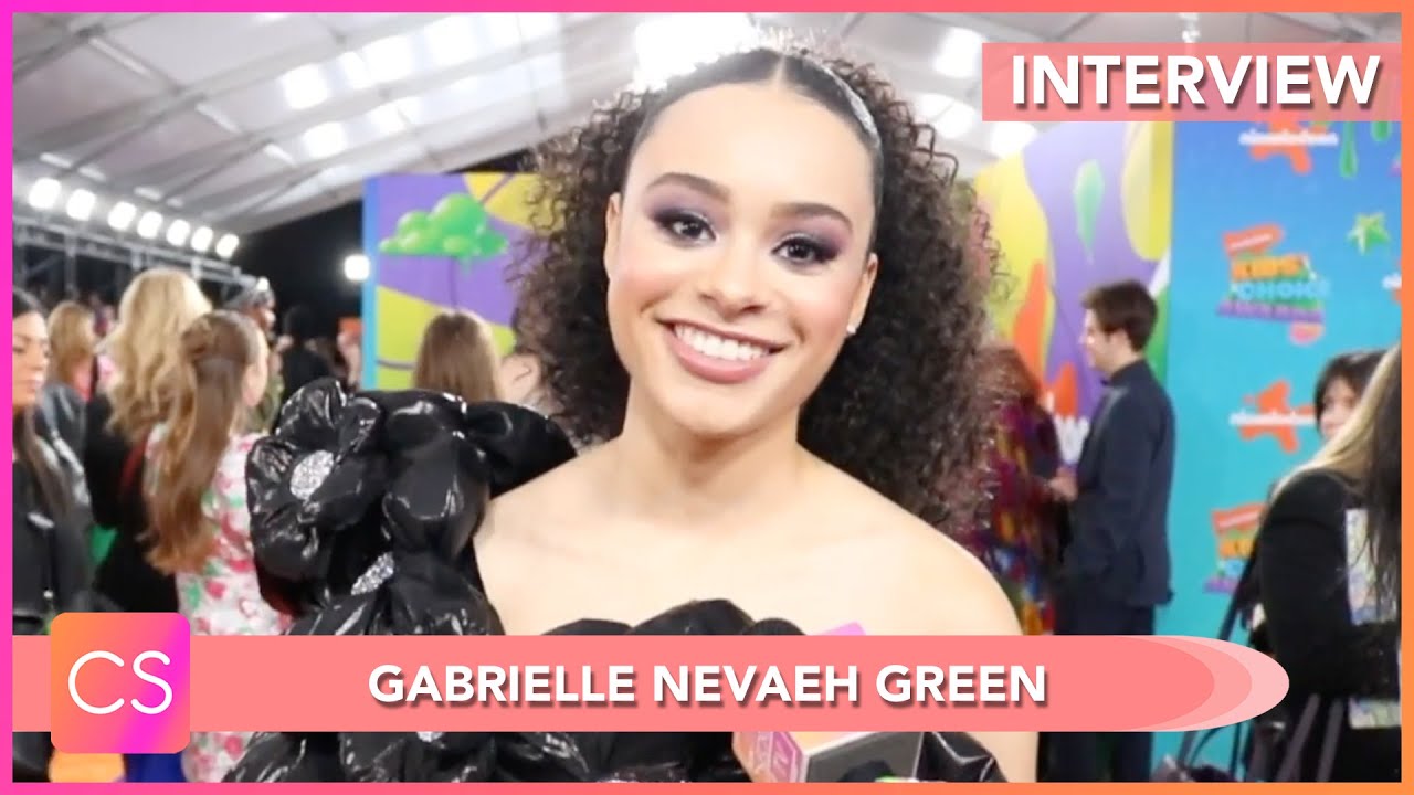 Gabrielle Neveah Green Interview | 2023 Kids' Choice Awards