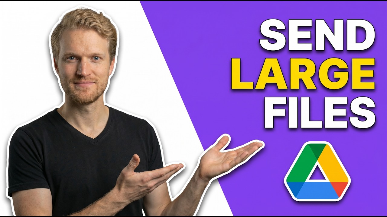How To Send Large Files Using Google Drive (Easy Share Guide)