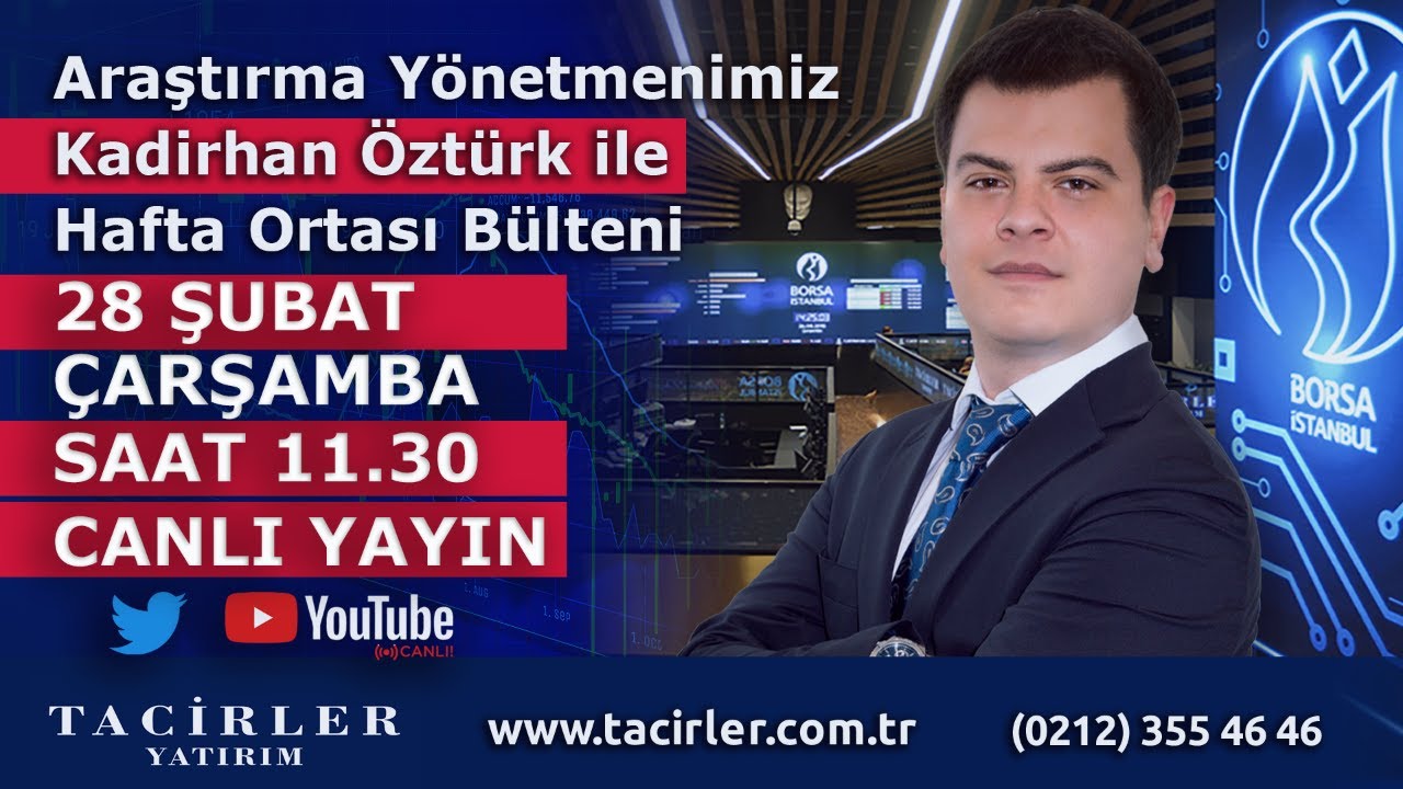 Hafta Ortası Bülteni | Kadirhan Öztürk | Tacirler Yatırım