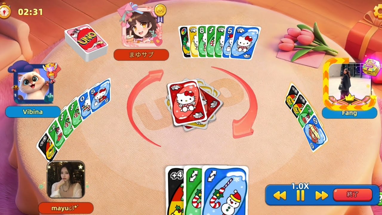 UNO! Mobile Game I Go Wild x200😵&zwj;💫🙄