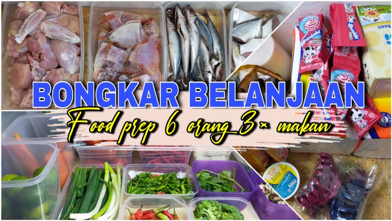 FOOD PREPARATION UNTUK 6 ORANG 3X MAKAN