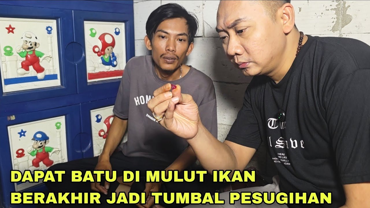 DAPAT BATU DIMULUT IKAN BERAKHIR JADI TUMBAL PESUGIHAN
