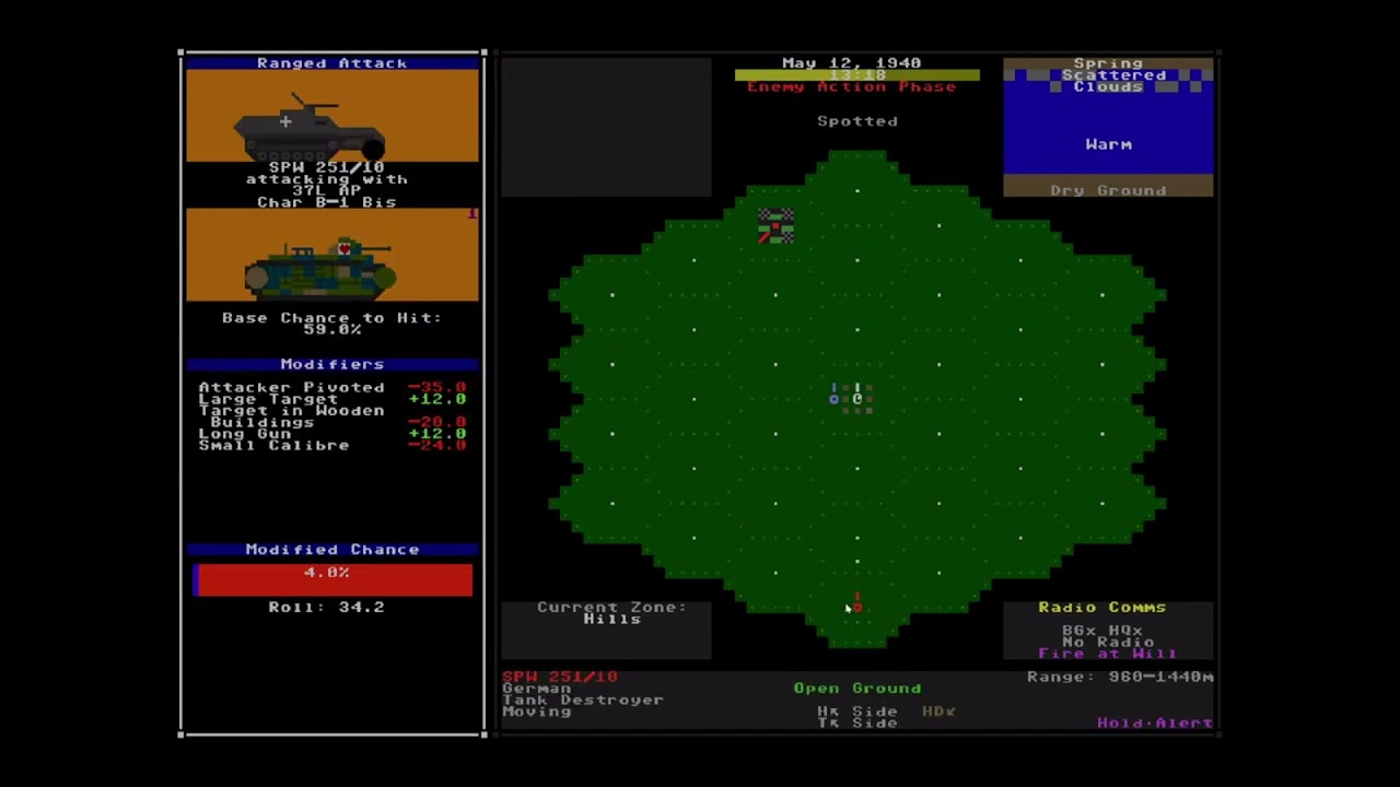Let's Play Armored Commander II - Part 11 (Foggy, Frantic Francophone)