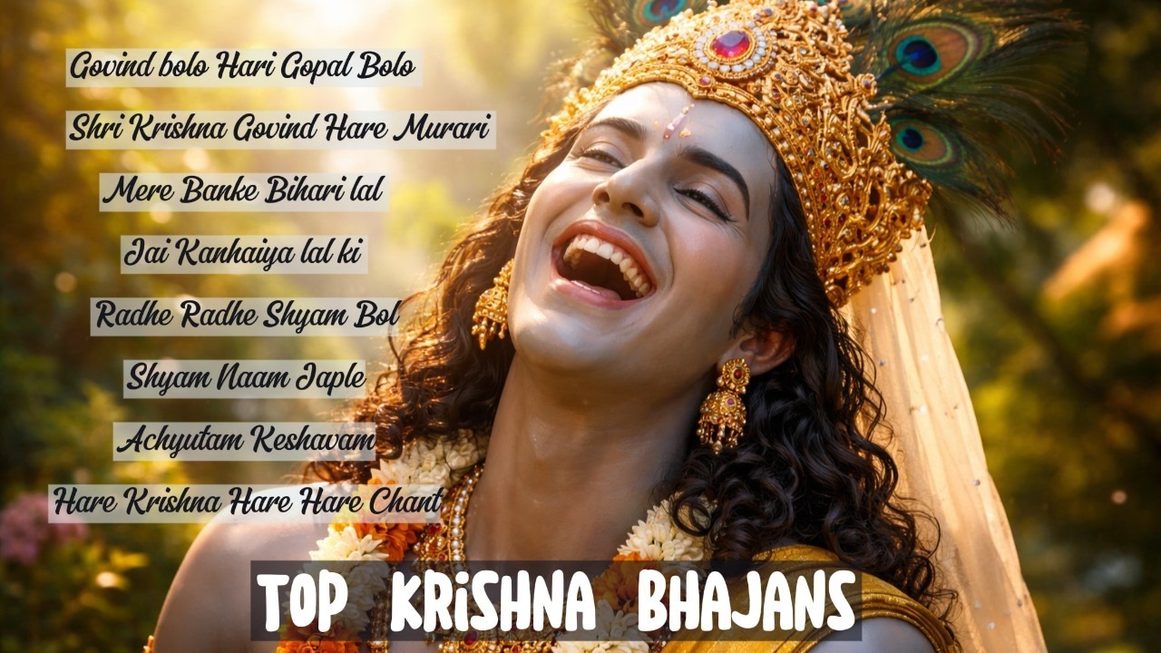 Top Krishna Bhajans | Best Collection of Krishna Bhajans | Non Stop Kanha Songs | Radha Krishna