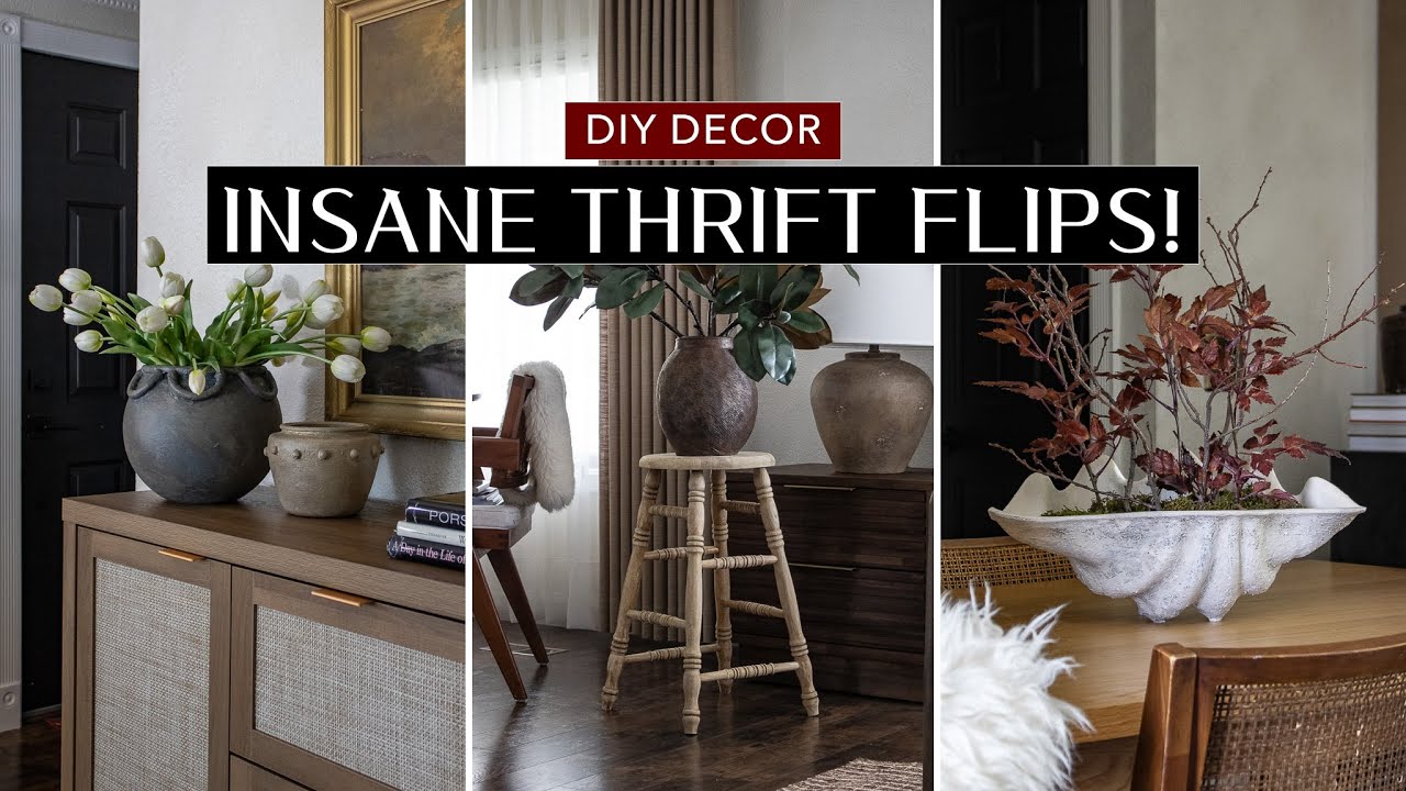 3&nbsp;Home&nbsp;Decor&nbsp;Thrift&nbsp;Flips&nbsp;You NEED To See! (high-end looking on a budget)