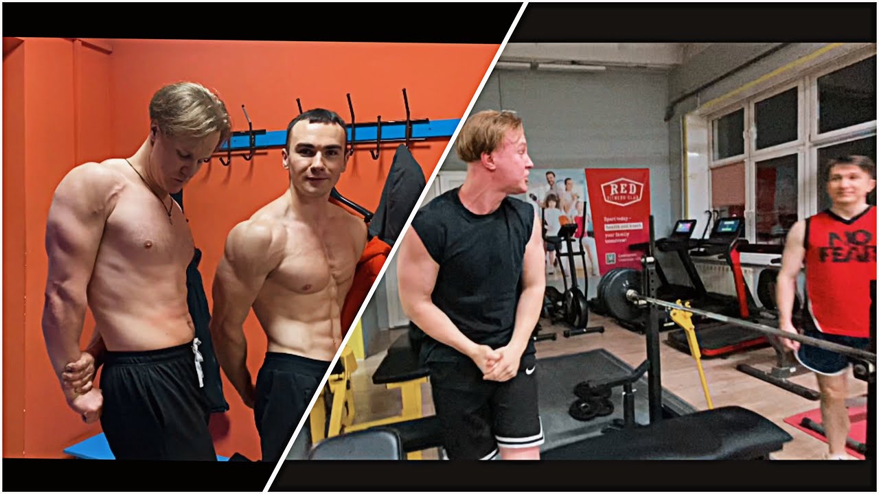 PUSH DAY в ред fitness часть 2 