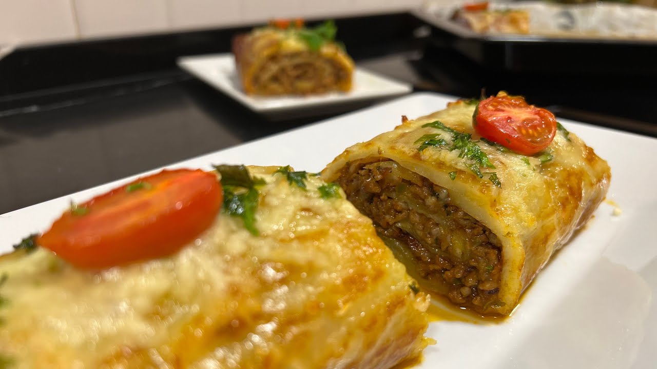 Ruladă de Cartofi cu Carne Tocată | La Flory în Bucătărie