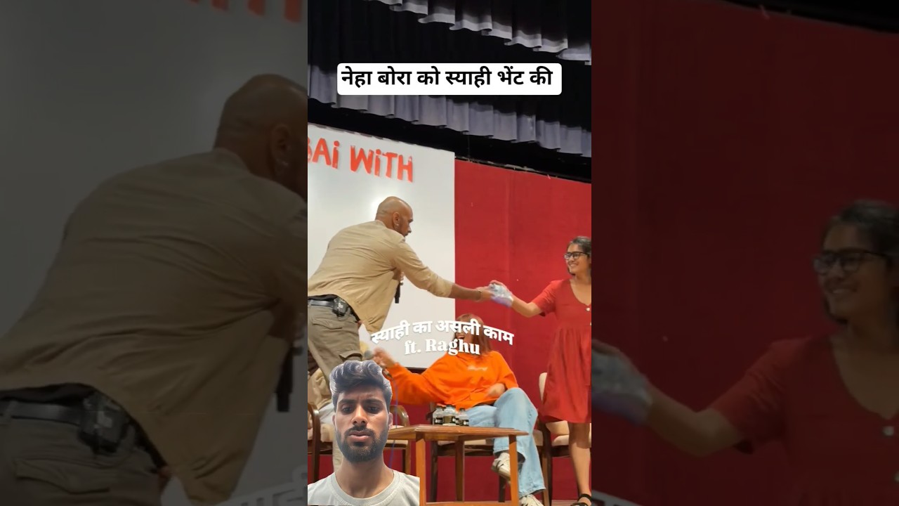 Nehra Bohra ko mila 'Syahi ka Dabba' gift! Jantar Mantar Student Protest 📍👀 #nehabora #abhijeetdipke