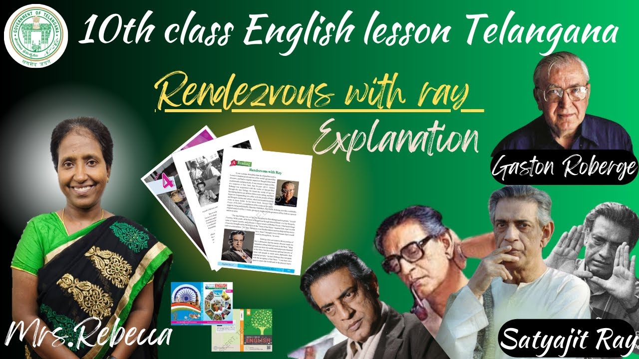 rendezvous with ray 10th class English lesson Telangana
