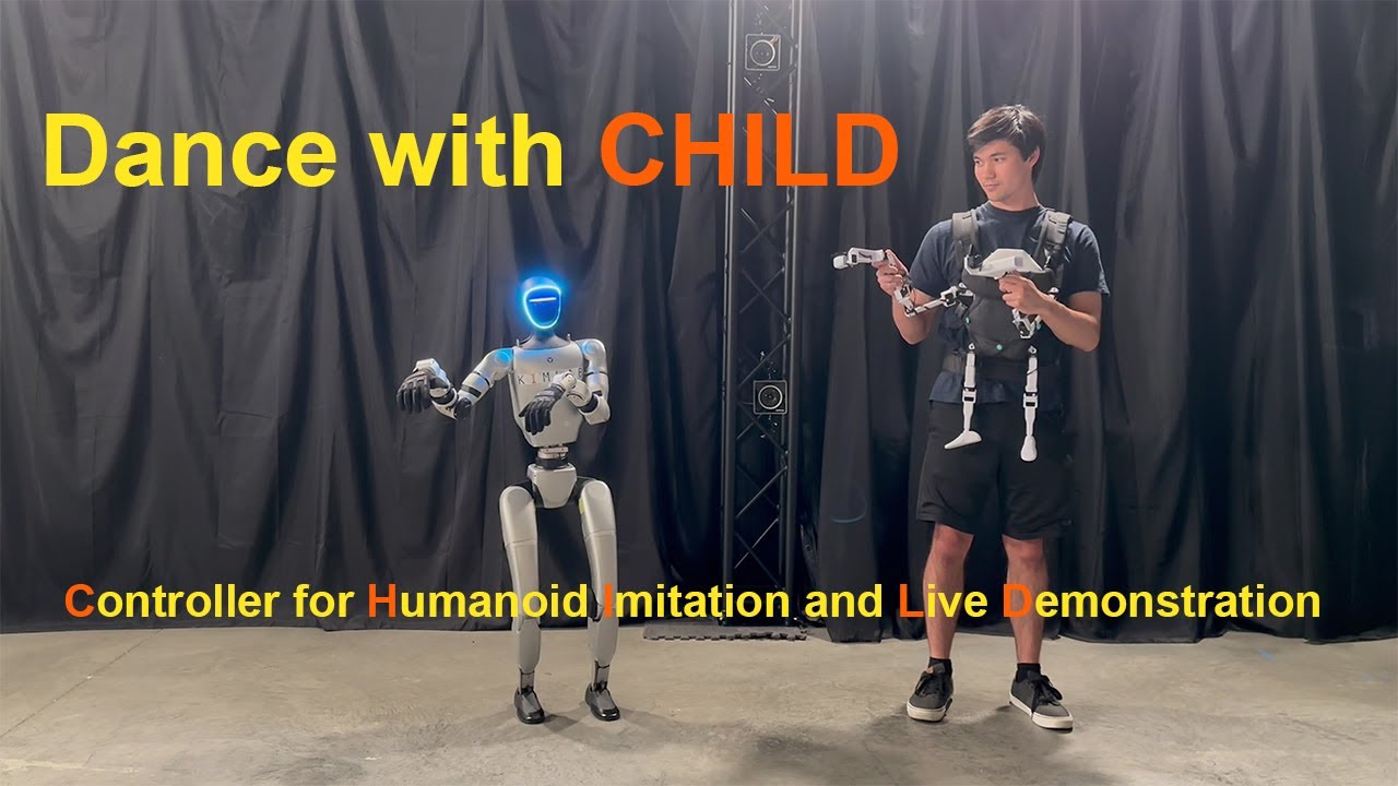 Dance with CHILD (Controller for Humanoid Imitation and Live Demonstration)