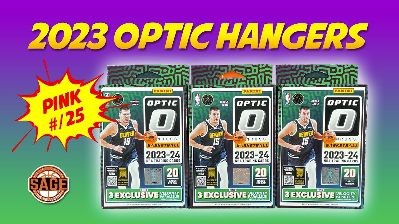 2023-24 Optic Basketball Hanger Boxes 🔥 Pink #/25 + Wemby Holo!