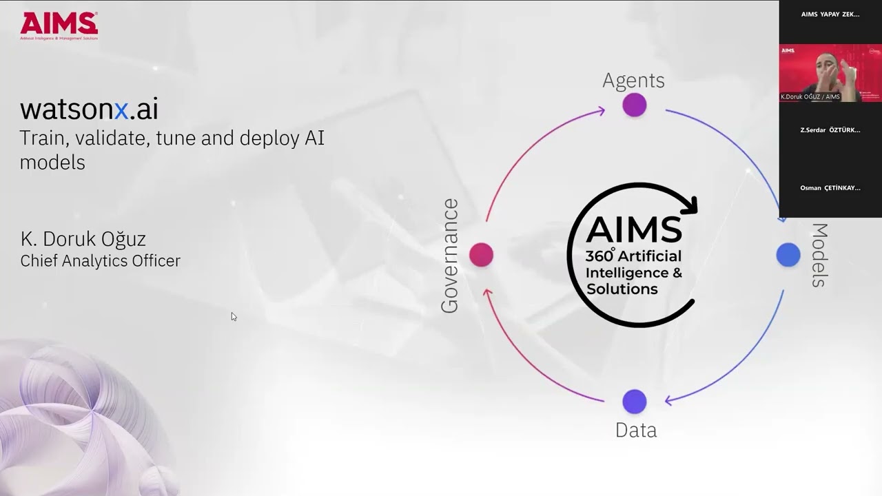 AI Innovation in Action with IBM Watsonx Online Semineri