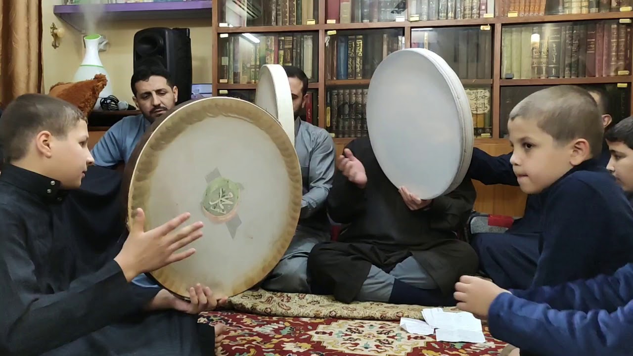 لأرسل سلامي وتحياتي شتى...بصوت السيد وليد الكردوشي في دار الشيخ عبدالجبار الكردوشي