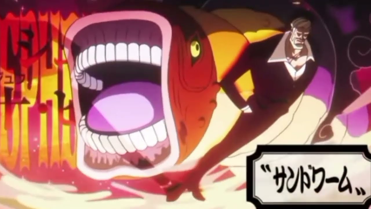 Luffy vs Gorosei One piece odcinek 1144 AMV