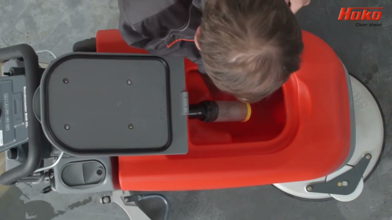 Vidéo de formation autolaveuse Scrubmaster B45 Hako