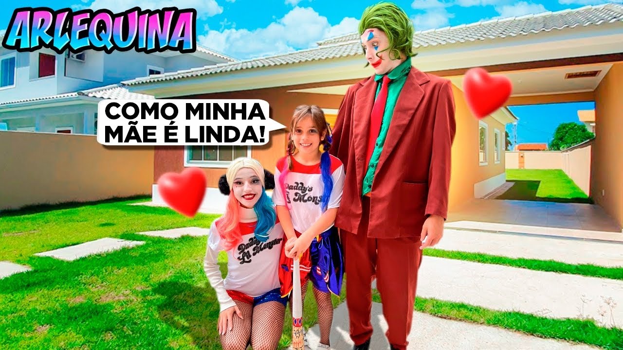 A ARLEQUINA ENCONTROU SUA FILHA DEPOIS DE 8 ANOS