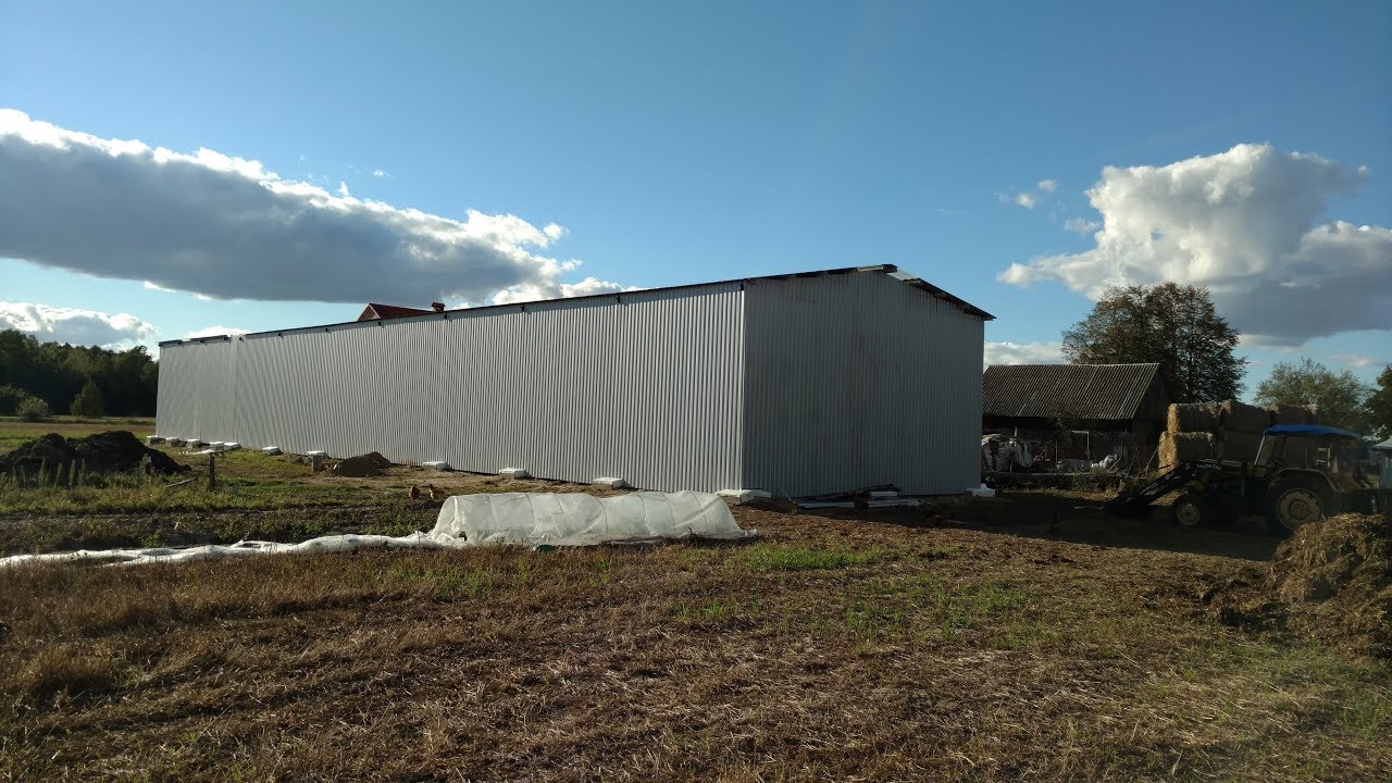 BUDOWA HALI MAGAZYNOWEJ 40x8m  2017/18 r