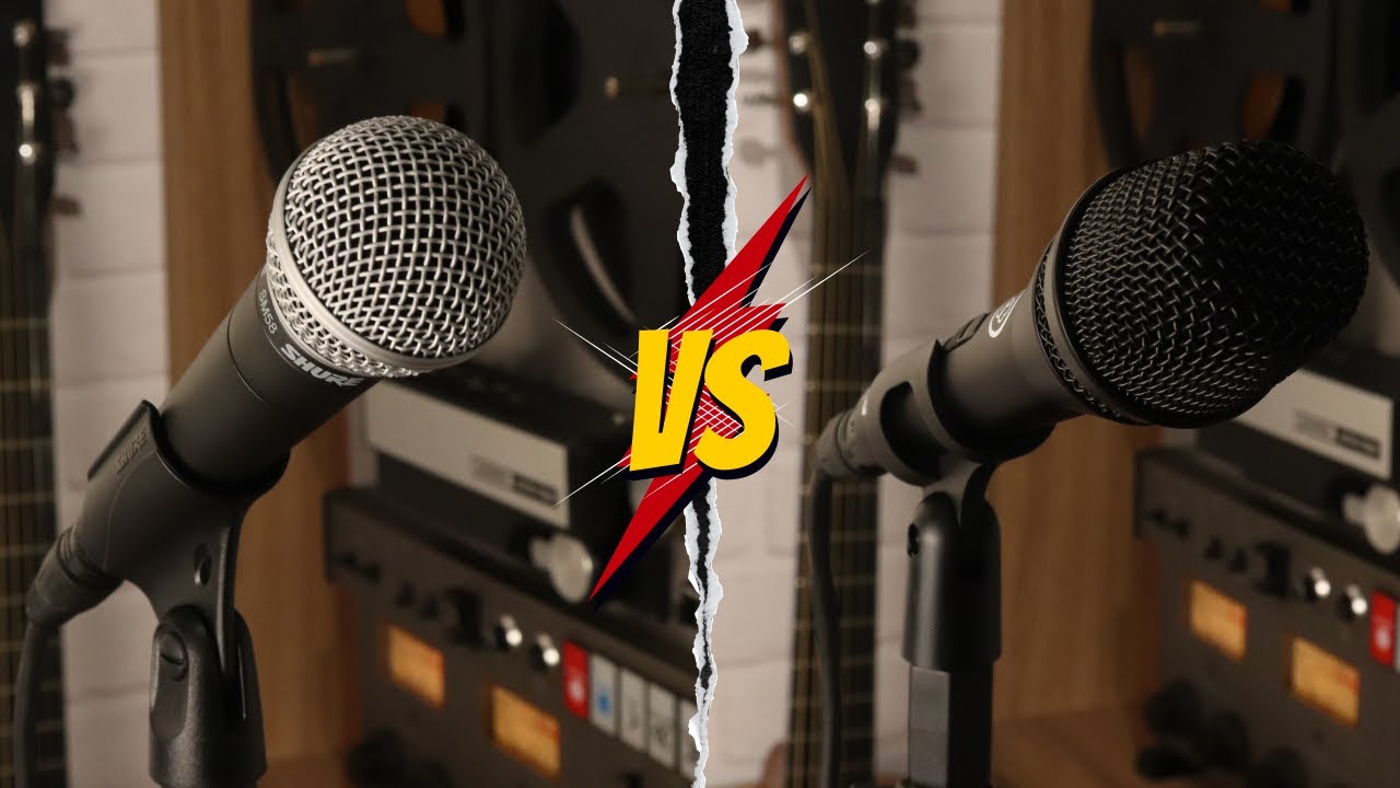 Microfone SHURE SM-58 vs AKG P-3S  | Qual &eacute; o melhor para voc&ecirc;? - TESTE | REVIEW | UNBOXING